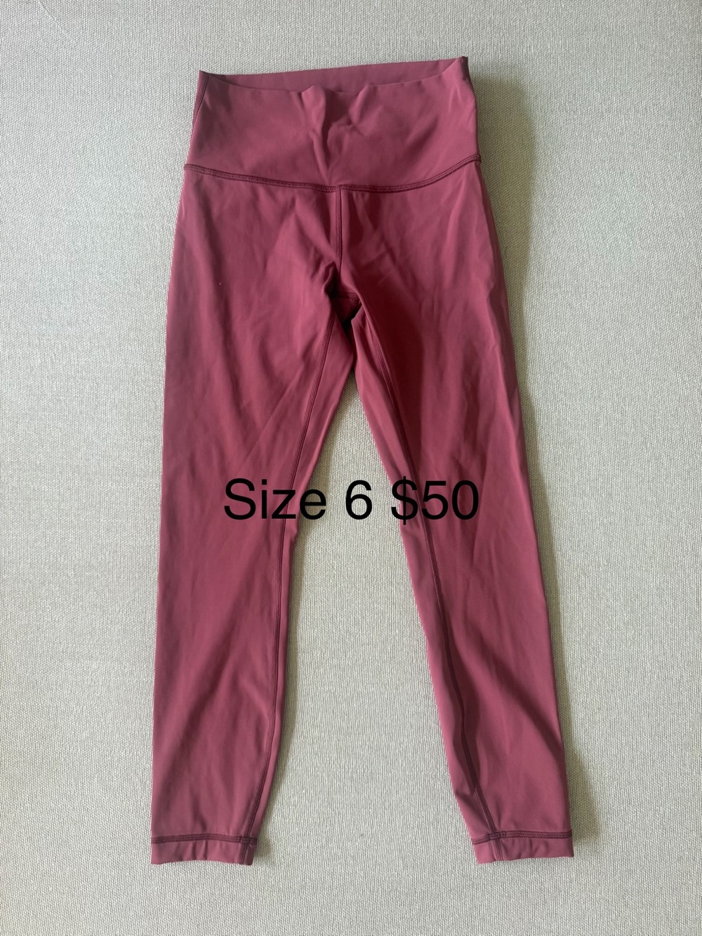 lululemon athletica High-Rise Leggings in Dusty Rose